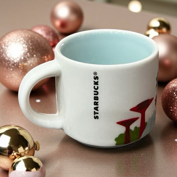 Starbucks Singapore 2oz Ornament – You Are Here Collection – Mini Mug – EUC - Picture 5 of 7